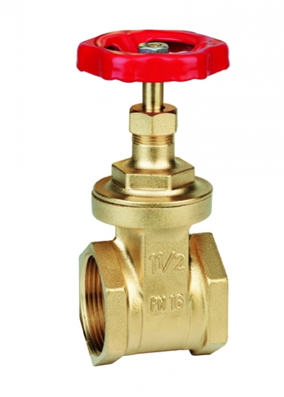 Standard brass gate valve